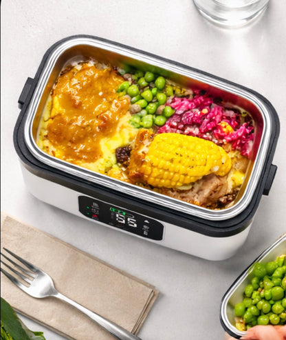Lux Home™ ThermoBox – Premium Stainless Steel Workday Food Warmer (1000ml)